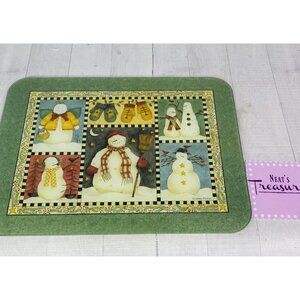 Debbie Mumm Creative Tops Christmas Holiday Tempered Glass Counter Top Protector